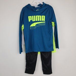 Puma Kids 3 Piece Set Hooded Long Sleeve